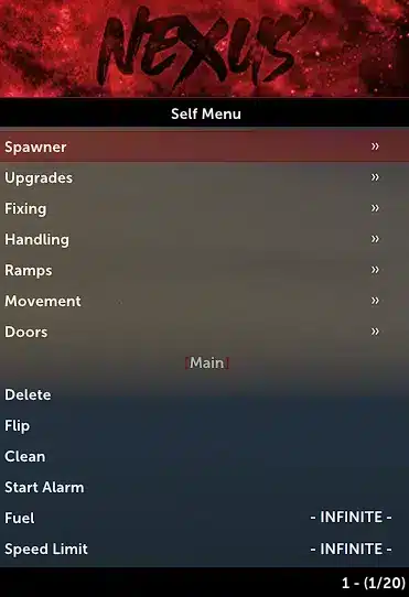 Nexus Premium Menu – Fivexx Store